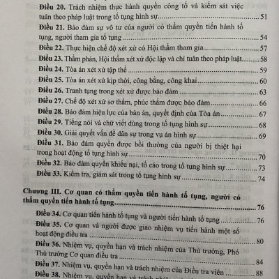Bình Luận Khoa Học Bộ Luật Tố Tụng Hình Sự Năm 2015 Được Sửa Đổi, Bổ Sung Năm 2021 