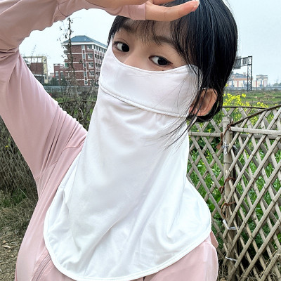 Mặt nạ che mặt dài chống nắng facekini lái xe ngoài trời che toàn mặt chống tia cực tím