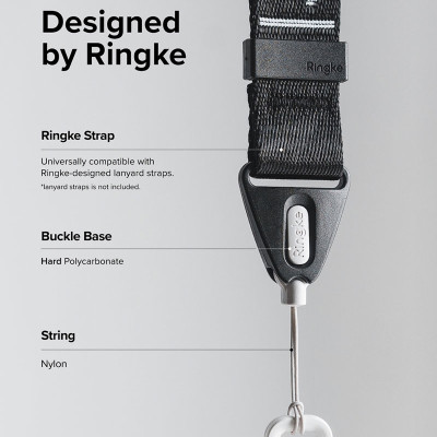 Đầu móc dây đeo RINGKE Buckle Base (dành cho RINGKE Straps) - Hàng Chính Hãng