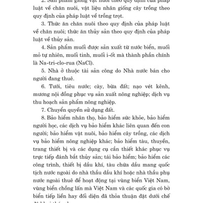 Luật Thuế giá trị gia tăng năm 2024