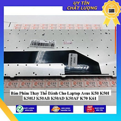 Bàn Phím dùng cho Laptop Asus K50 K50I K50IJ K50AB K50AD K50AF K70 K61 - Hàng Nhập Khẩu New Seal