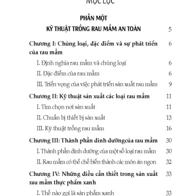 Kỹ Thuật Trồng Rau Mầm (Tái bản 2024)