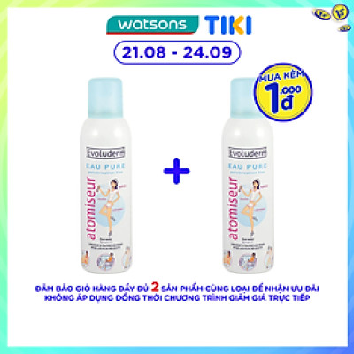 Xịt Khoáng Evoluderm Cấp Ẩm Làm Dịu Da 150ml