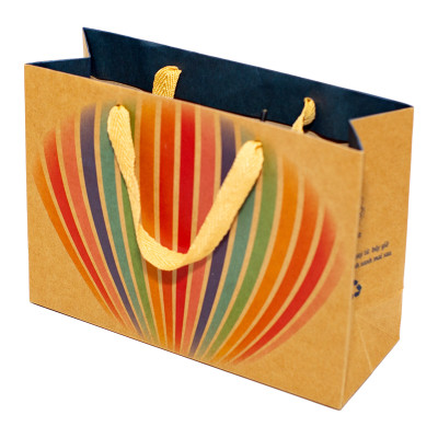 TÚI KRAFT NGANG TRUNG KN005 - 23 X 17 X 8 CM - NGẪU NHIÊN