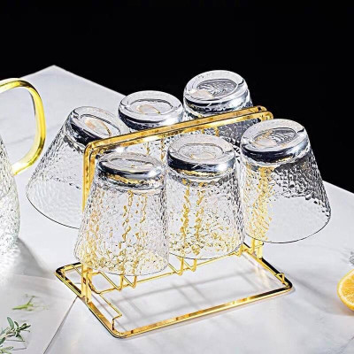 Bộ bình nước kèm 6 cốc thủy tinh cao cấp