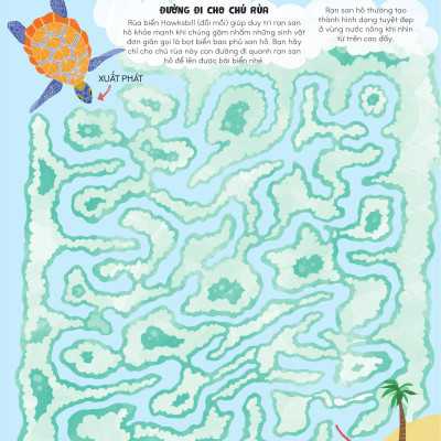 Sách - 70++ Trò Chơi Giúp Em Khám Phá Thế Giới - Mê Cung