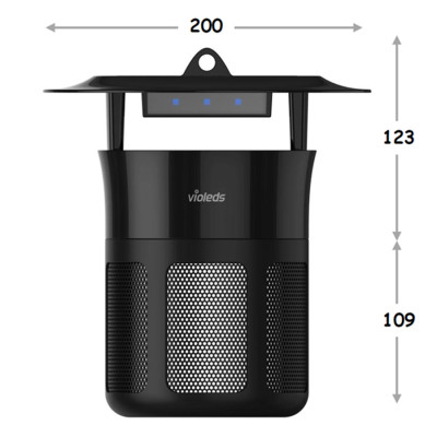 Máy Bắt Muỗi Và Diệt Côn Trùng UV Hàn Quốc MOSCLEAN