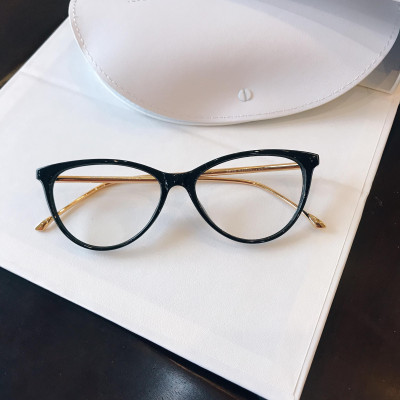 Kính Mắt mèo Hàn Quốc gọng Kim loại 