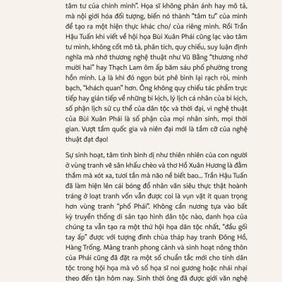 Hội Họa Bùi Xuân Phái Và Tôi