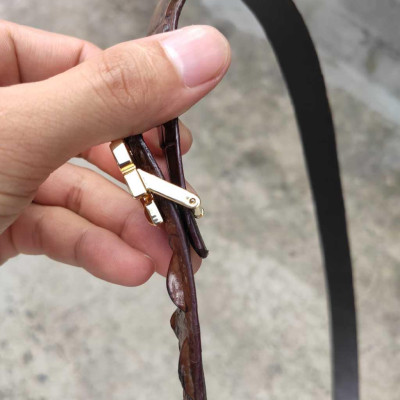 Thắt lưng Nữ. Gù gai cá sấu cao cấp 