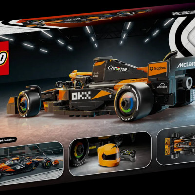 Đồ Chơi Lắp Ráp Xe Đua McLaren F1 Team MCL38 - Lego Speed Champions 77251 (263 Mảnh Ghép)