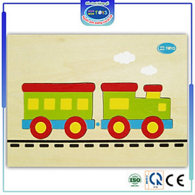 Đồ chơi gỗ Tranh ghép phương tiện giao thông | Winwintoys 69242 | Rèn luyện tư duy logic và phương tiện giao thông