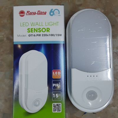 ĐÈN LED GẮN TƯỜNG CẢM BIẾN 15W RẠNG ĐÔNG