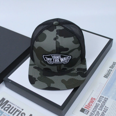 Mũ hiphop, nón snapback cho Vans vải kaki phối lưới thời trang đường phố siêu đẹp