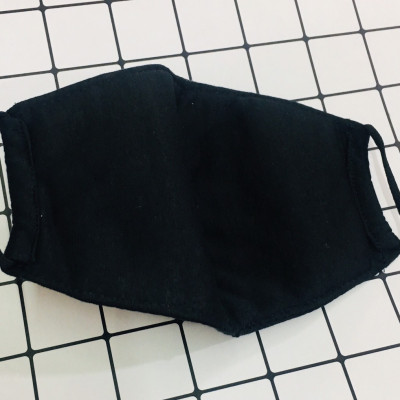 Khẩu trang đen combo 3 cái 