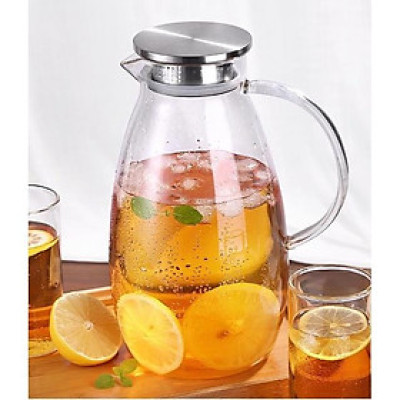 Bình đựng nước uống thủy tinh chịu nhiệt cao cấp lên toái 400 độ C