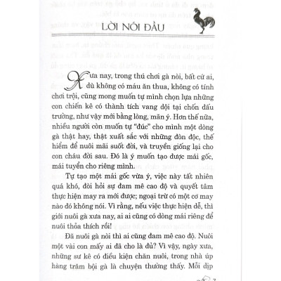 Cách Chọn Gà Đá - Tác Giả Vũ Hồng Anh  - Vanlangbooks