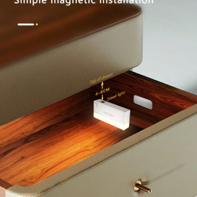 SET 4 ĐÈN CẢM BIẾN DÁN TỦ/ NGĂN KÉO YEELIGHT (XIAOMI YOUPIN) - PIN SẠC LÊN ĐẾN 2-4 THÁNG - HÀNG CHÍNH HÃNG