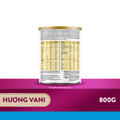 Thực phẩm dinh dưỡng y học Glucerna hương vani 800g/850g