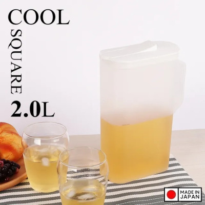 Combo 02 bình nước Cool Square 2.0L & Cool Pot 2.9L - Hàng nội địa Nhật Bản #MADE IN JAPAN