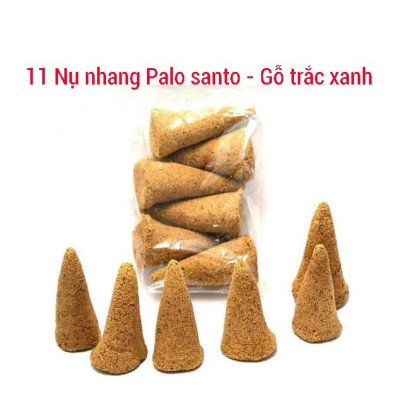 Túi 11 nụ nhang Palo Santo nguyên chất - Nhang gỗ trắc xanh - Gỗ thánh Holly wood