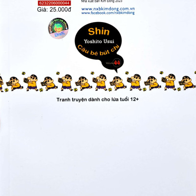 Shin - Cậu Bé Bút Chì - Tập 44 (Tái Bản 2023)