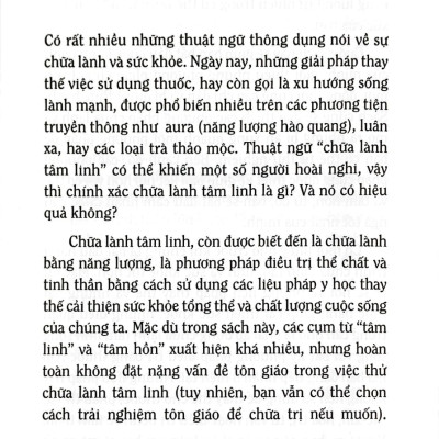The Little Book Of Spiritual Healing - Chữa Lành Tâm Linh - VL
