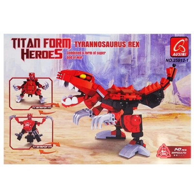 Đồ Chơi Lắp Ráp Hình Người Và Khủng Long Ausini AUS-25912-1 (147 Mảnh Ghép)