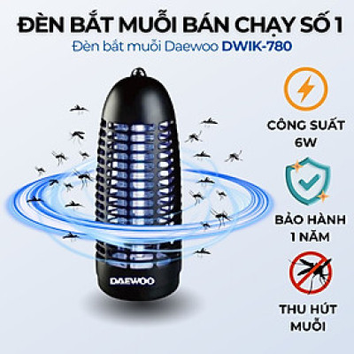 Đèn bắt muỗi Daewoo DWIK-780
