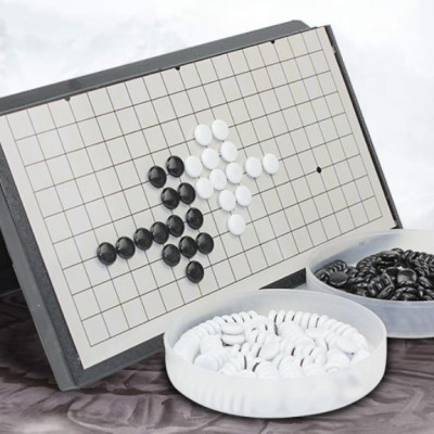 Bộ cờ vây nam châm chất lượng cao 28x28 và 37x37cm, Có hộp đựng là bàn cờ vây - Chính Hãng D Danido