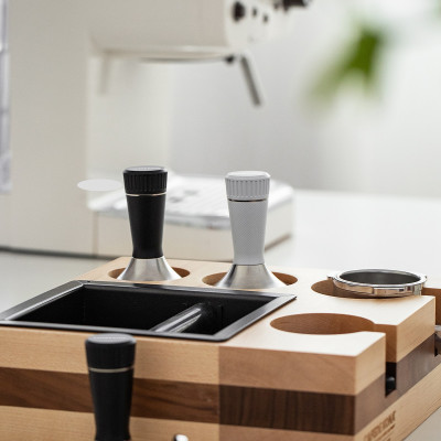 Tamper nén cà phê 2 trong 1 có kim khuấy đảo cà phê 58.3mm CAFE DE KONA