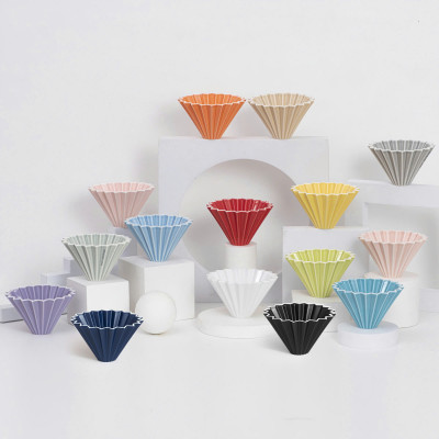 Phễu sứ V60 02 Origami Dripper M Pour over