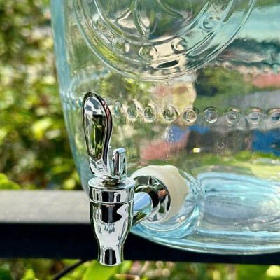 Bình ngâm thuỷ tinh có vòi rót Inox Aus Glas LBL1223 dung tích 8.5L chuẩn Đức