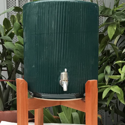 Bình nước sứ Bát Tràng dáng trụ dung tích 4 lít