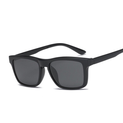 Gọng Kính Cận, Kính Cận Râm, Kính Râm Cận 2 Tròng Mắt Vuông To Thời Trang Chống Nắng