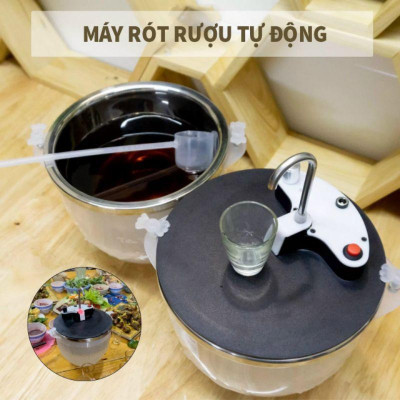Bình rót rượu tự động cảm ứng thông minh - Máy rót rượu rảnh tay siêu tiện lợi, chuẩn định lượng