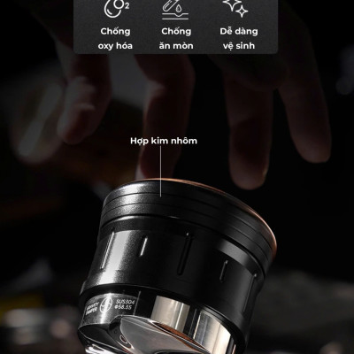 Feepie OCD san phẳng bề mặt cà phê Wood charm