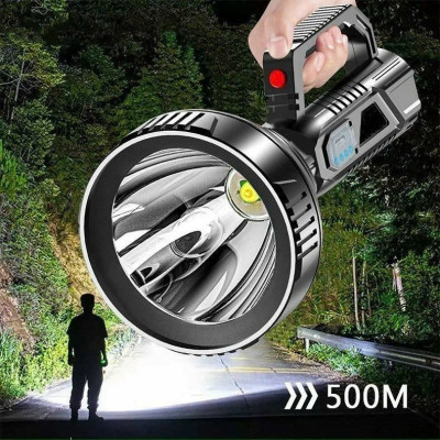 Đèn PiM Cầm Tay Loại Xịn Siêu Sáng – Chiếu Xa 500m, Có Đèn Hông, Siêu Bền, ĐÈN Trang Trí Cực Đẹp