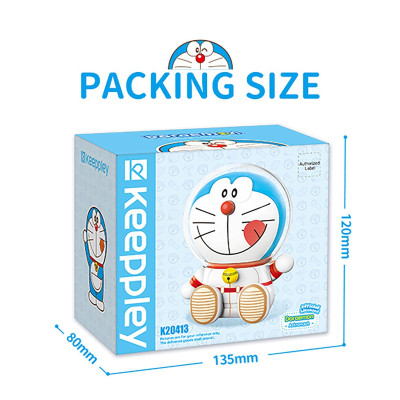 Đồ Chơi Lắp Ráp Doraemon Astronaut - Keepplay K20413