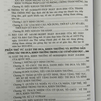 Sách Cẩm Nang Công Tác Thanh Tra, Kiểm Tra, Xử Lý Các Hành Vi Vi Phạm Đạo Đức Trong Giáo Dục - V2447A
