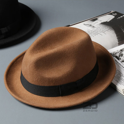 Mũ Phớt Fedora Nam Hàng Hiệu MrDuck MP034