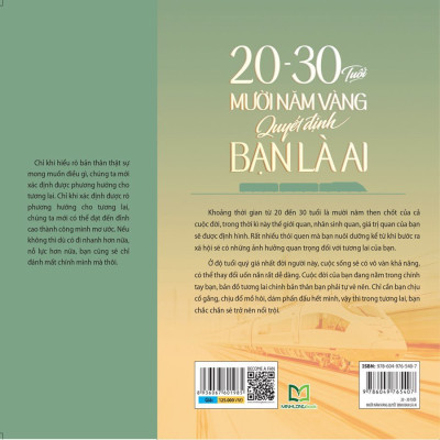 20 - 30 Tuổi, Mười Năm Vàng Quyết Định Bạn Là Ai - Kim Chính Hạo (Sách dịch)