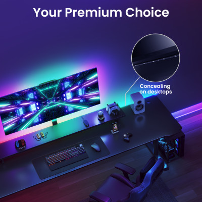 [NEW 2024] Đèn led dây trang trí thông minh Yeelight Obsid RGBIC - Hỗ trợ Matter, Homekit - NK Chính Hãng