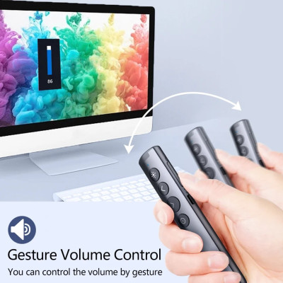 Bút trình chiếu Bluetooth dùng cho màn hình tương tác, LED Norwii N10S Pro laser màu xanh. HÀNG CHÍNH HÃNG CÓ BẢO HÀNH !!!