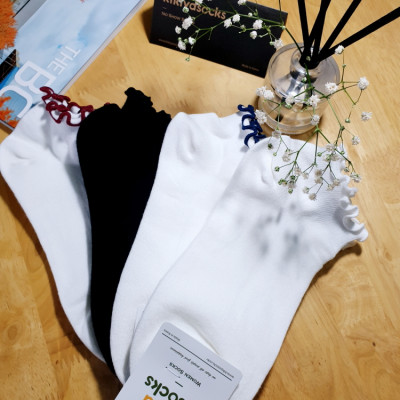 Tất vớ Nữ cao cấp, nhập khẩu hàn quốc KIKIYA SOCKS. Đẹp, Dễ Thương, Cá Tính, W-A-014