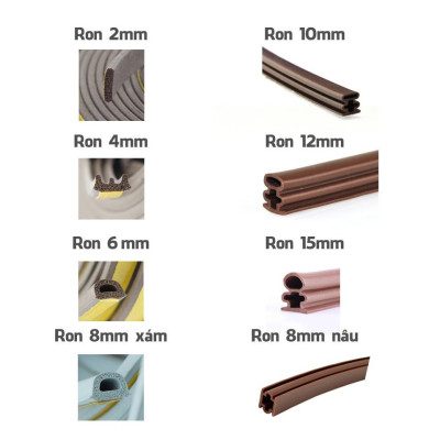 Gioăng dán cánh cửa bám dính chắc chịu lực tốt giành cho cửa sắt, cửa inox ron dấu cộng đa lớp chịu va chạm
