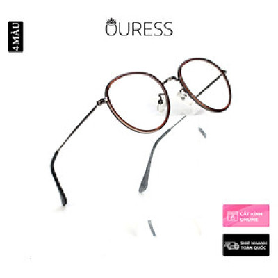 Gọng kính 2621 hợp kim thời trang nam nữ siêu nhẹ siêu bền OURESS