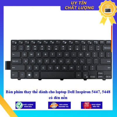Bàn phím dùng cho laptop Dell Inspiron 5447 5448 có đèn nền  - Hàng Nhập Khẩu New Seal