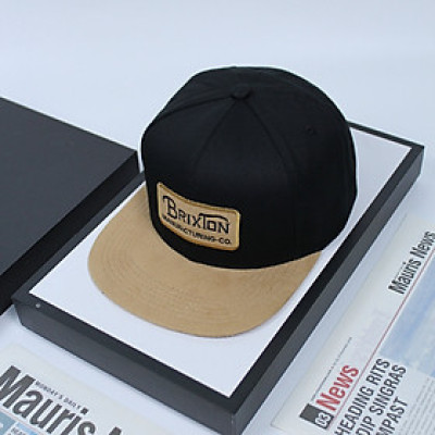 (NEW) Mũ hiphop, nón snapback Brixton vải kaki phối lưới form chuẩn thời trang đường phố (Ảnh thật)