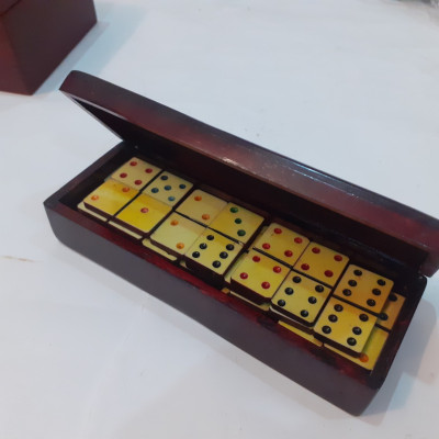  Domino cờ 100 quốc gia bằng gỗ đẹp- Hộp đựng quân mẫu ngẫu nhiên